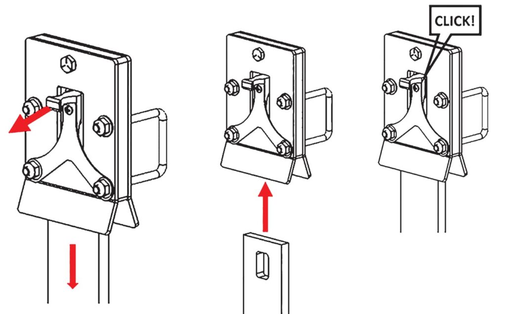 ExactApply latching process